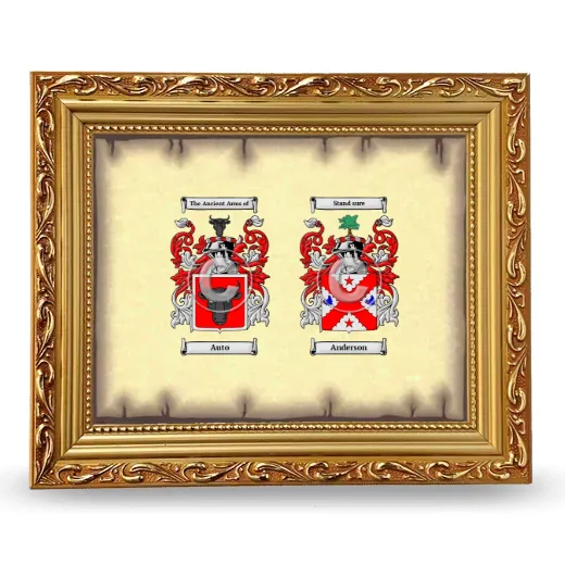 Anniversary Framed - Gold