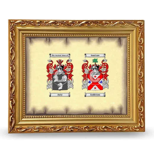 Anniversary Framed - Gold