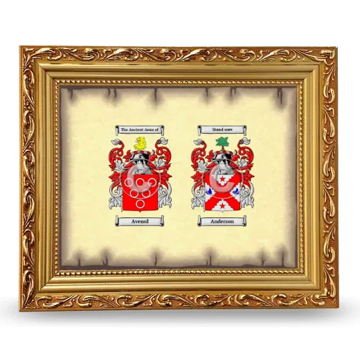 Anniversary Framed - Gold