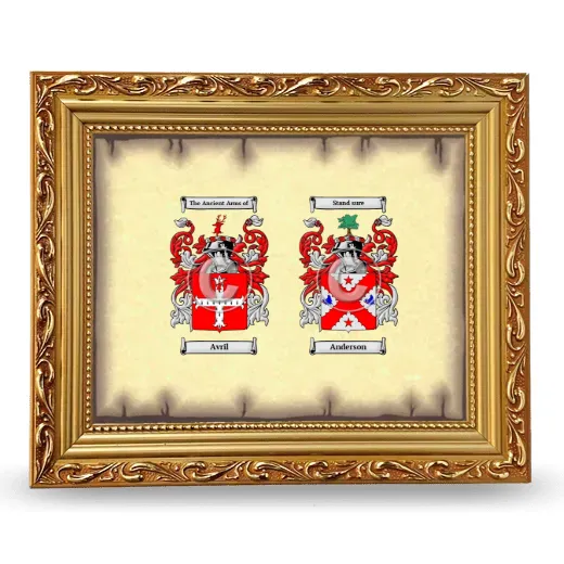 Anniversary Framed - Gold