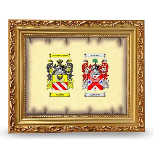 Anniversary Framed - Gold