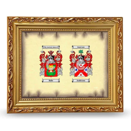 Anniversary Framed - Gold