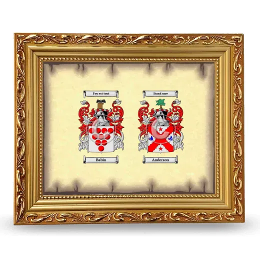 Anniversary Framed - Gold