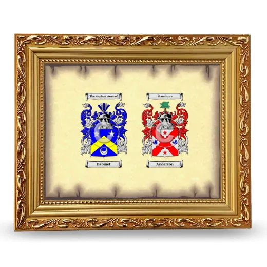 Anniversary Framed - Gold