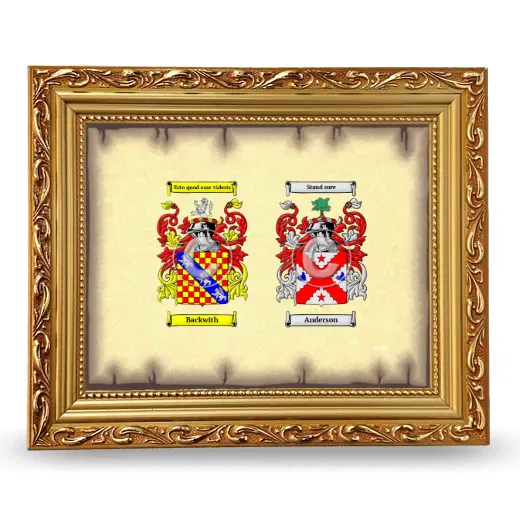 Anniversary Framed - Gold