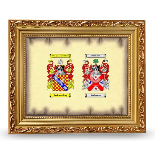 Anniversary Framed - Gold