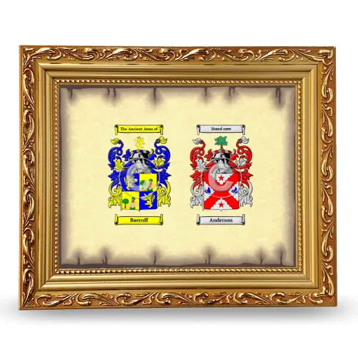 Anniversary Framed - Gold