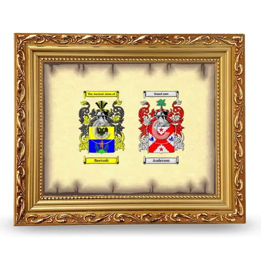 Anniversary Framed - Gold