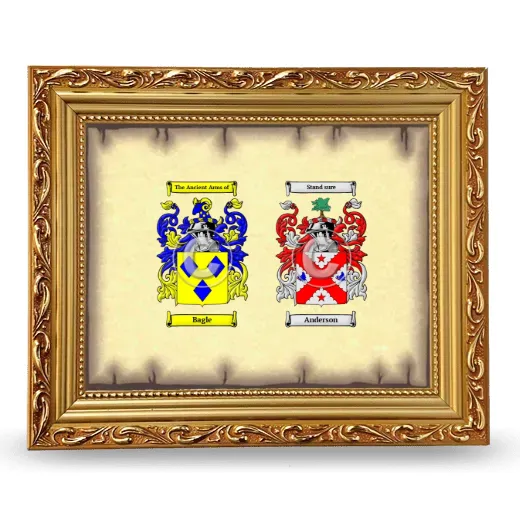 Anniversary Framed - Gold