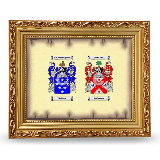 Anniversary Framed - Gold