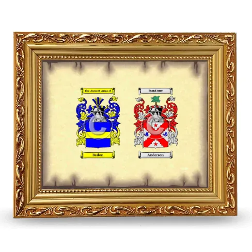 Anniversary Framed - Gold