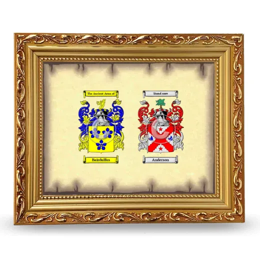 Anniversary Framed - Gold