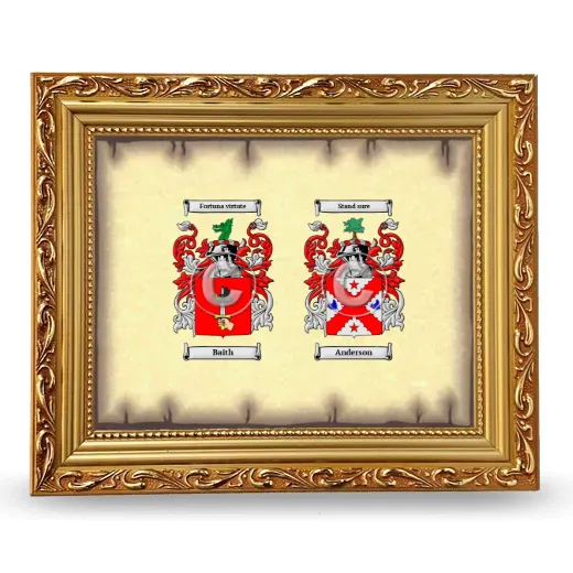 Anniversary Framed - Gold