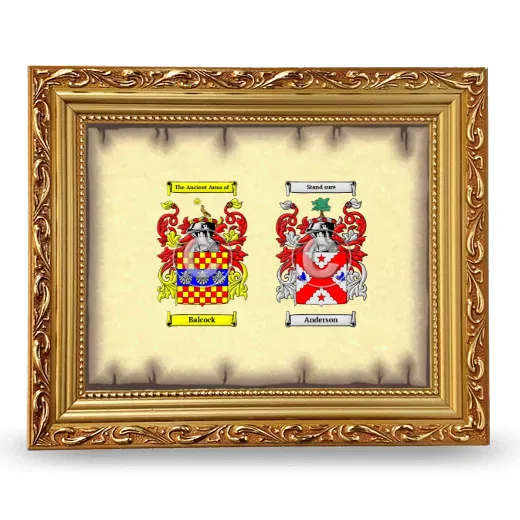 Anniversary Framed - Gold