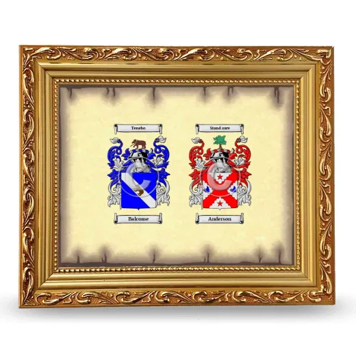 Anniversary Framed - Gold