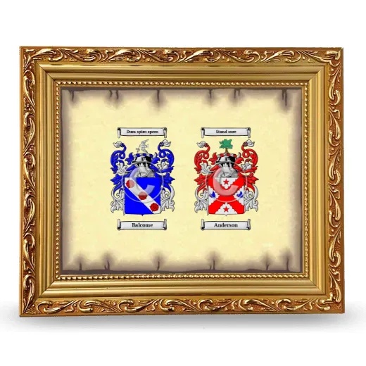 Anniversary Framed - Gold