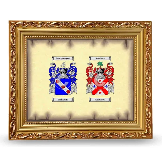 Anniversary Framed - Gold