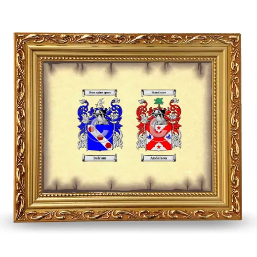 Anniversary Framed - Gold