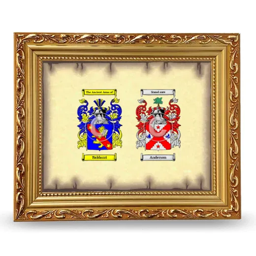 Anniversary Framed - Gold