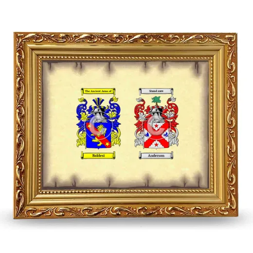 Anniversary Framed - Gold