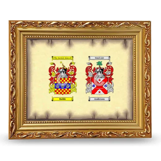 Anniversary Framed - Gold