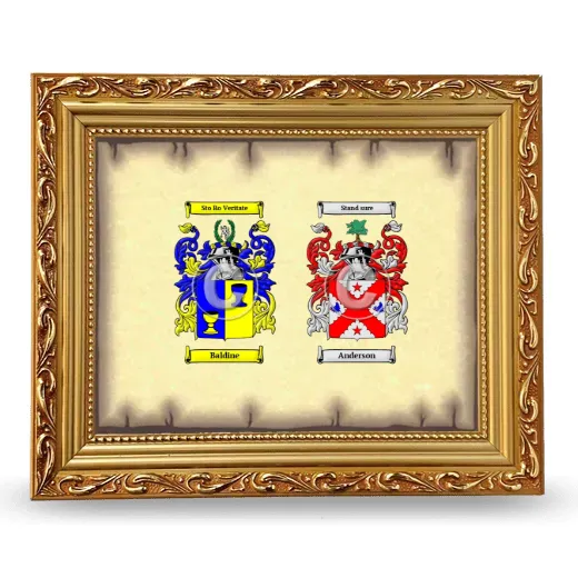 Anniversary Framed - Gold