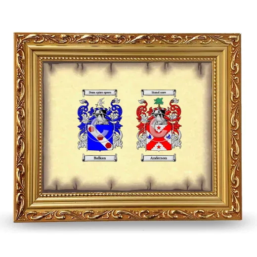 Anniversary Framed - Gold