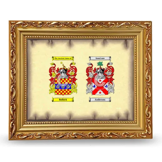 Anniversary Framed - Gold