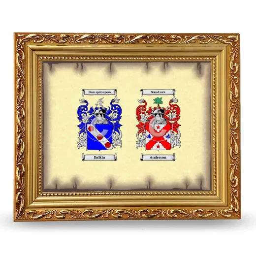 Anniversary Framed - Gold