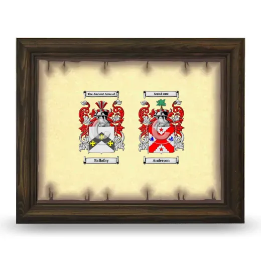 Anniversary Framed - Brown