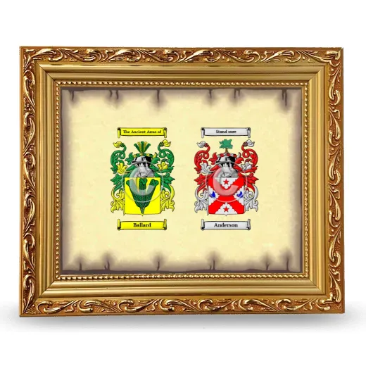 Anniversary Framed - Gold