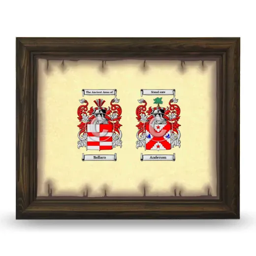 Anniversary Framed - Brown