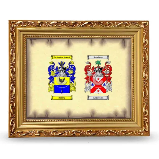 Anniversary Framed - Gold