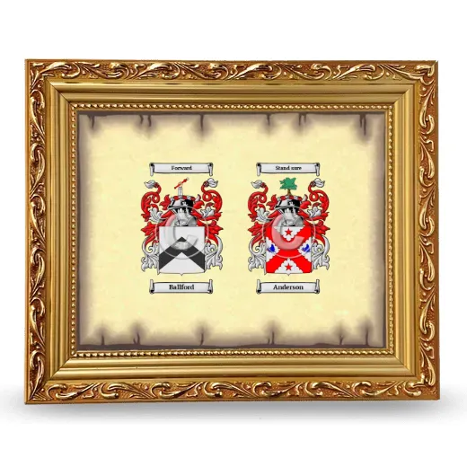 Anniversary Framed - Gold