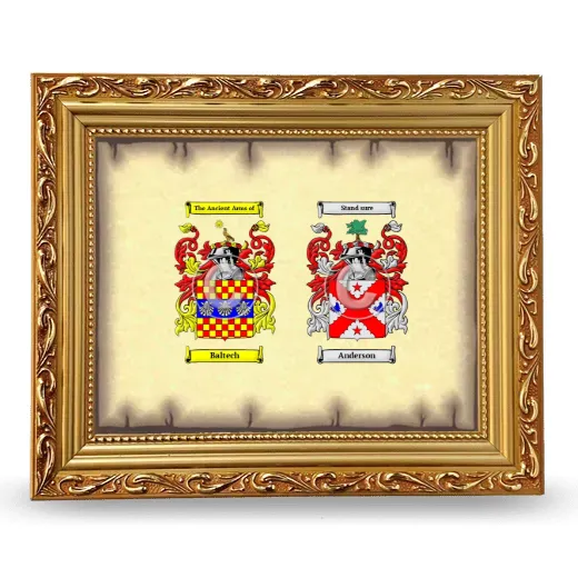 Anniversary Framed - Gold