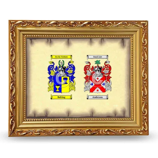 Anniversary Framed - Gold