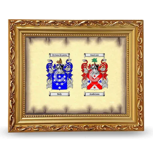 Anniversary Framed - Gold