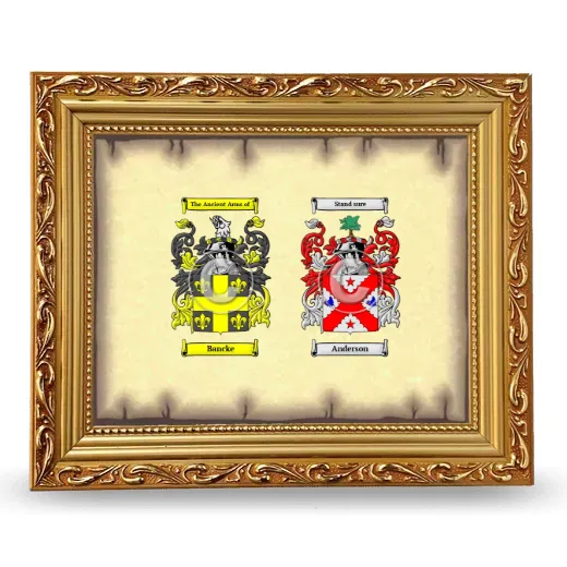 Anniversary Framed - Gold