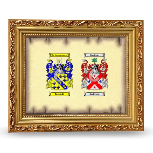 Anniversary Framed - Gold