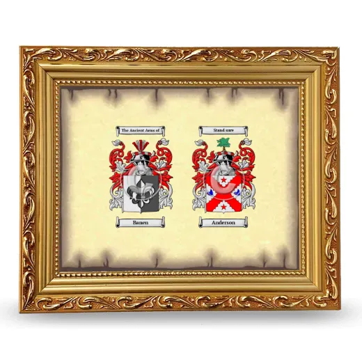 Anniversary Framed - Gold