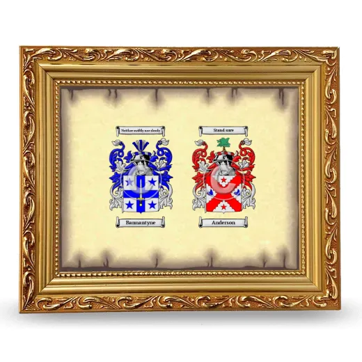 Anniversary Framed - Gold