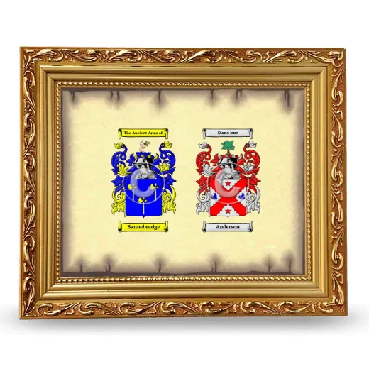 Anniversary Framed - Gold