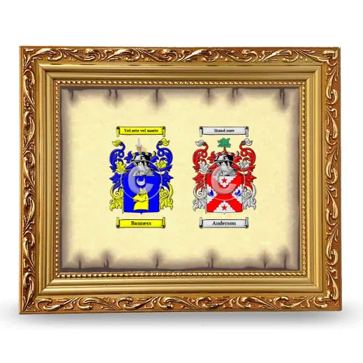 Anniversary Framed - Gold