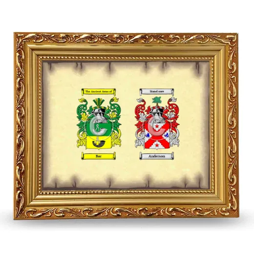 Anniversary Framed - Gold