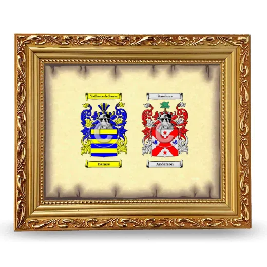 Anniversary Framed - Gold