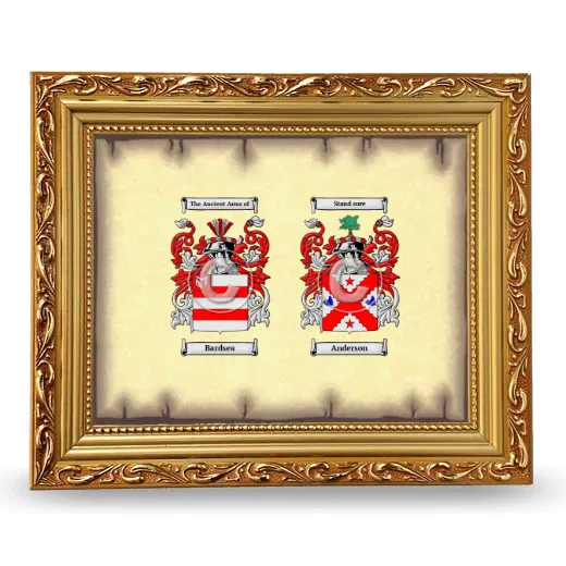 Anniversary Framed - Gold