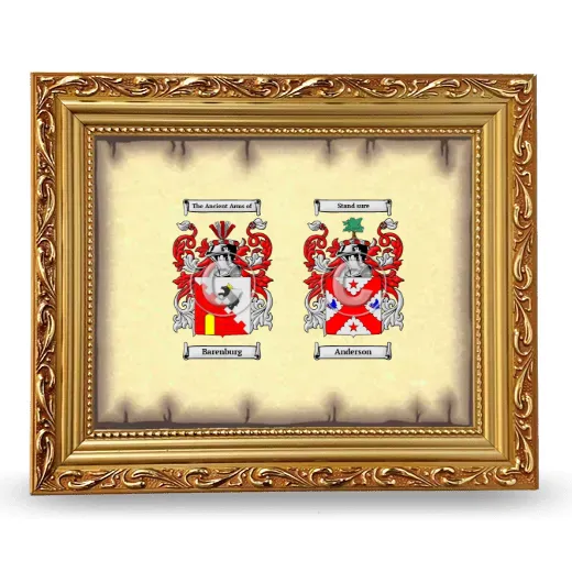 Anniversary Framed - Gold