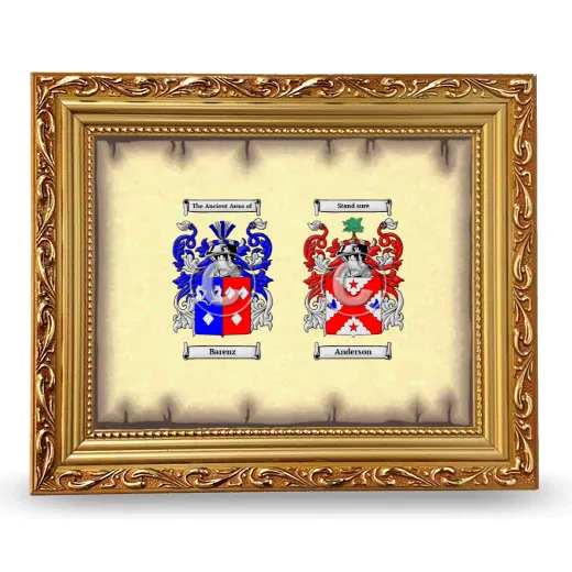 Anniversary Framed - Gold