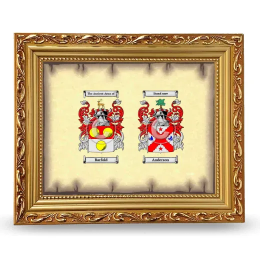 Anniversary Framed - Gold