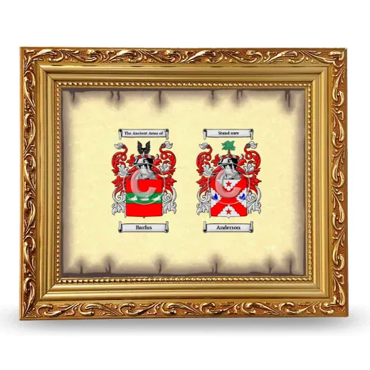 Anniversary Framed - Gold